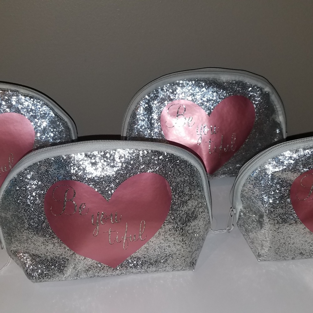 Sparkly Custom makeup bags